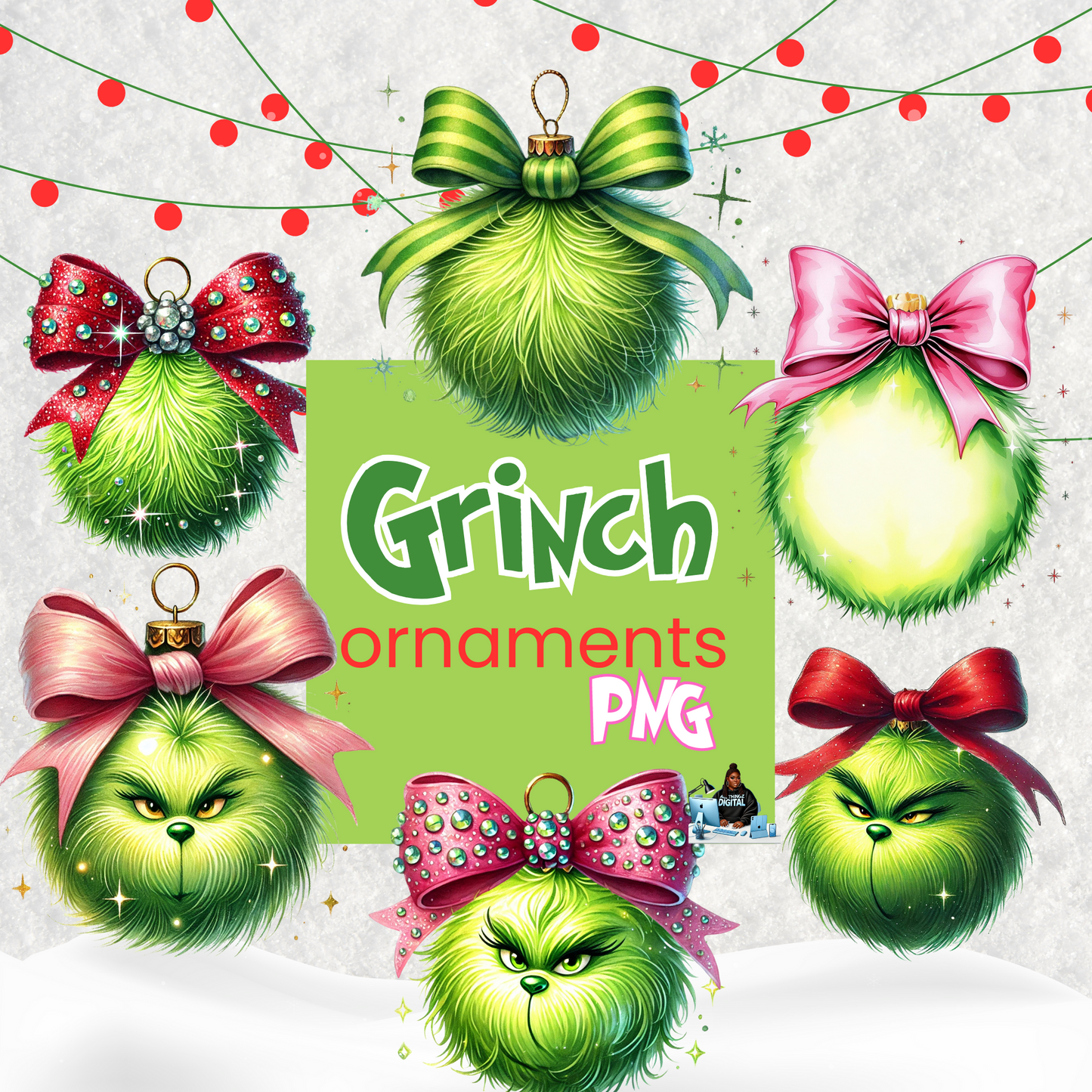 Grouch Ornaments