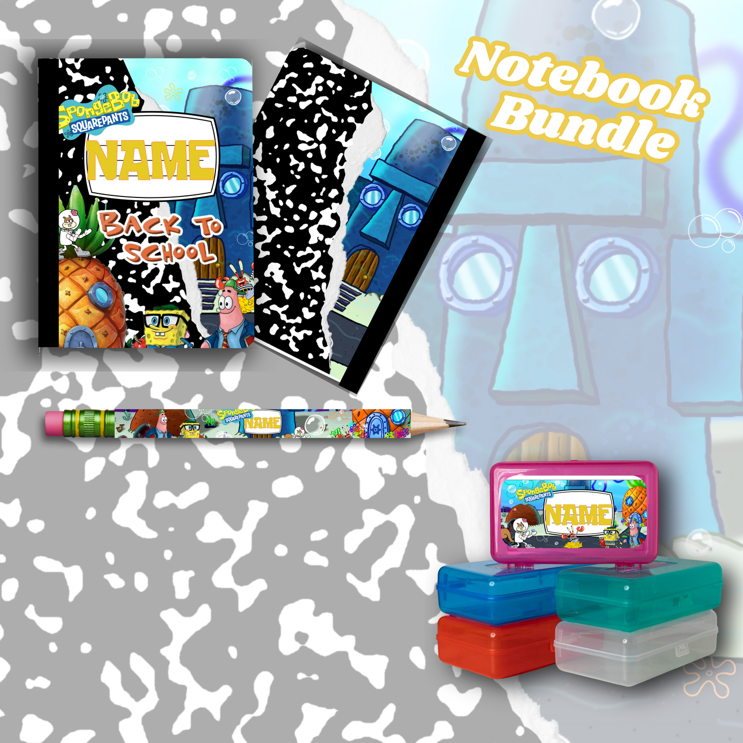 NEW! Customizable Back To School Bundle
