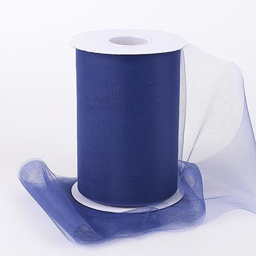 Navy Blue 6" tulle fabric