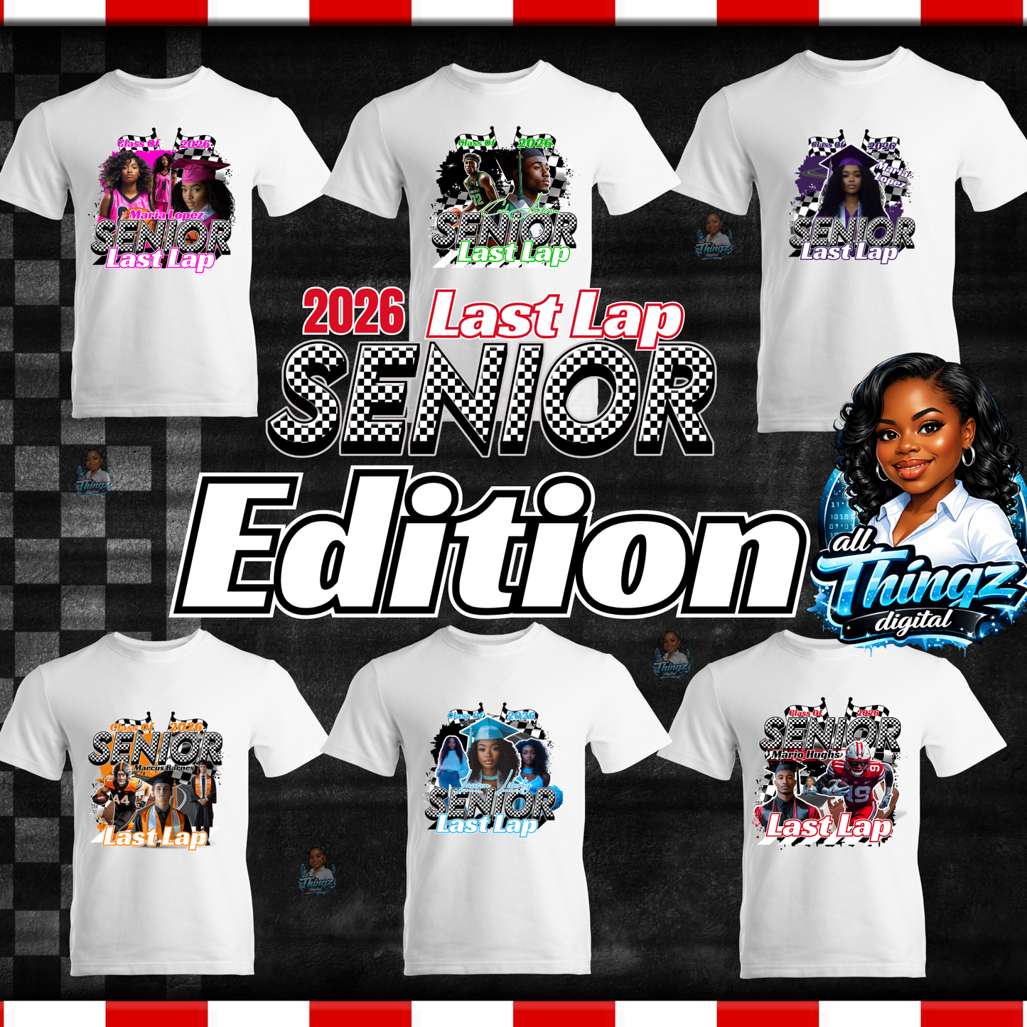 Last Lap Shirt Designs