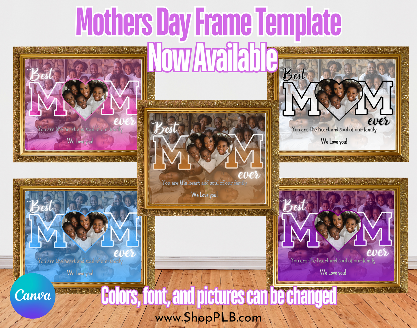 Mom Photo Frame Template