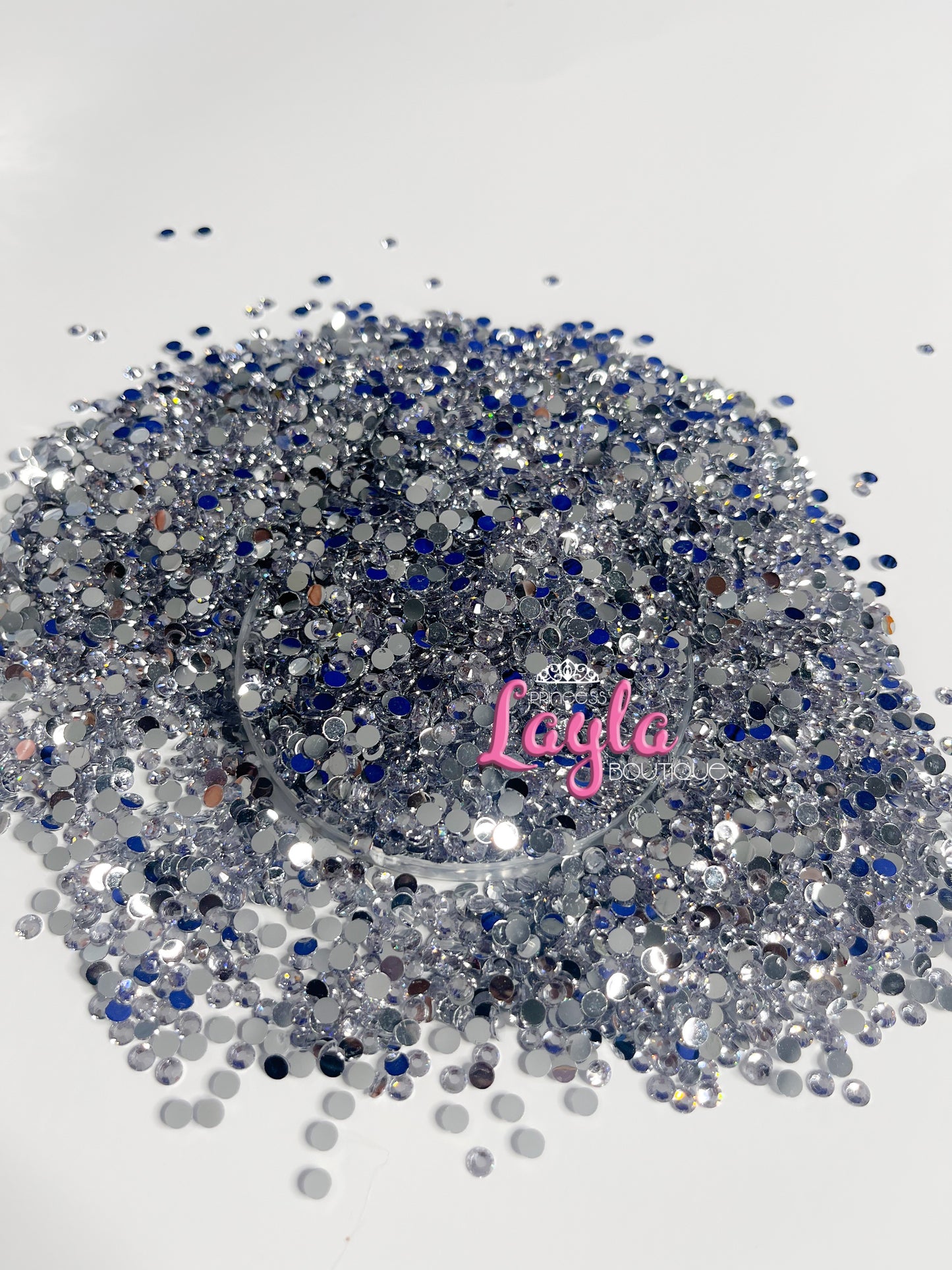 Clear Resin Rhinestones 4mm