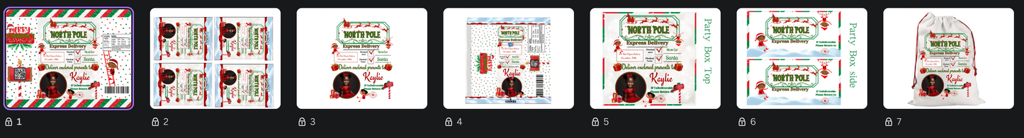 Christmas Editable Template