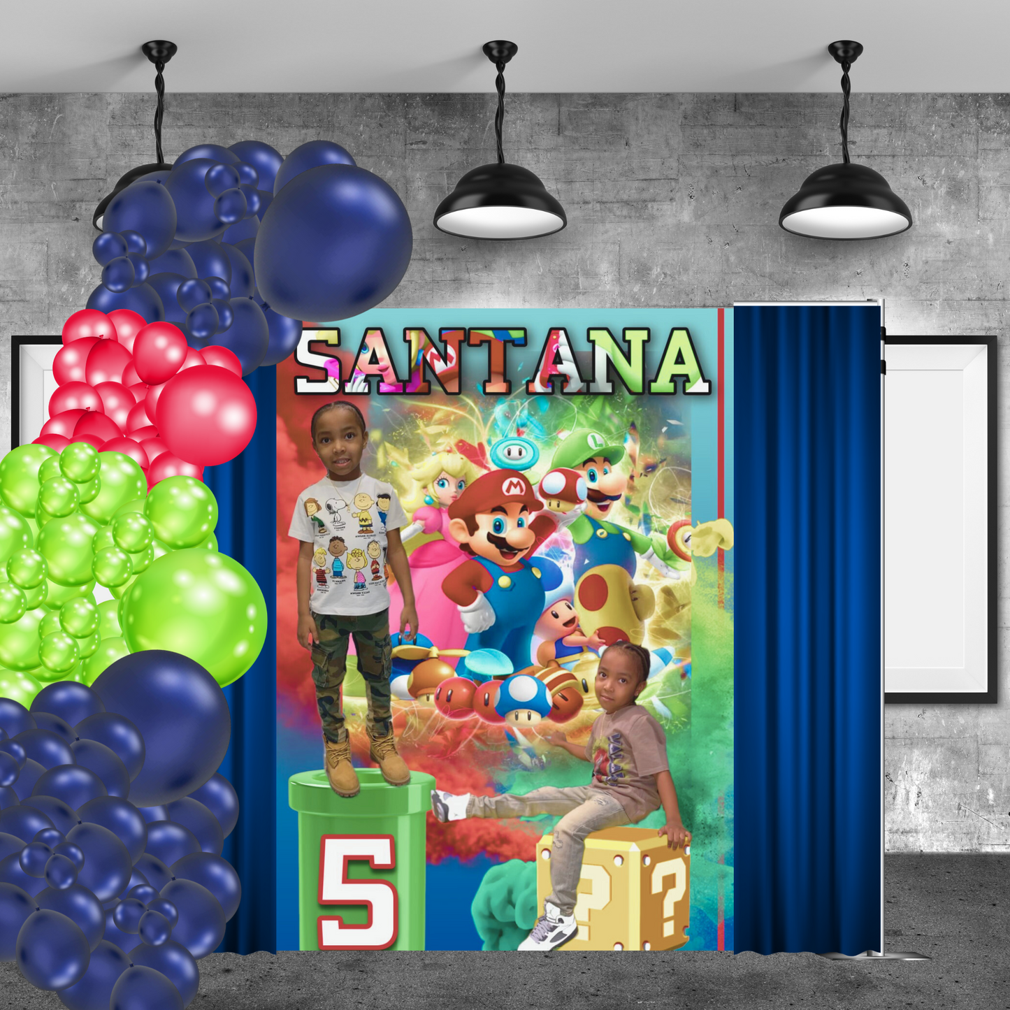 Custom Backdrop