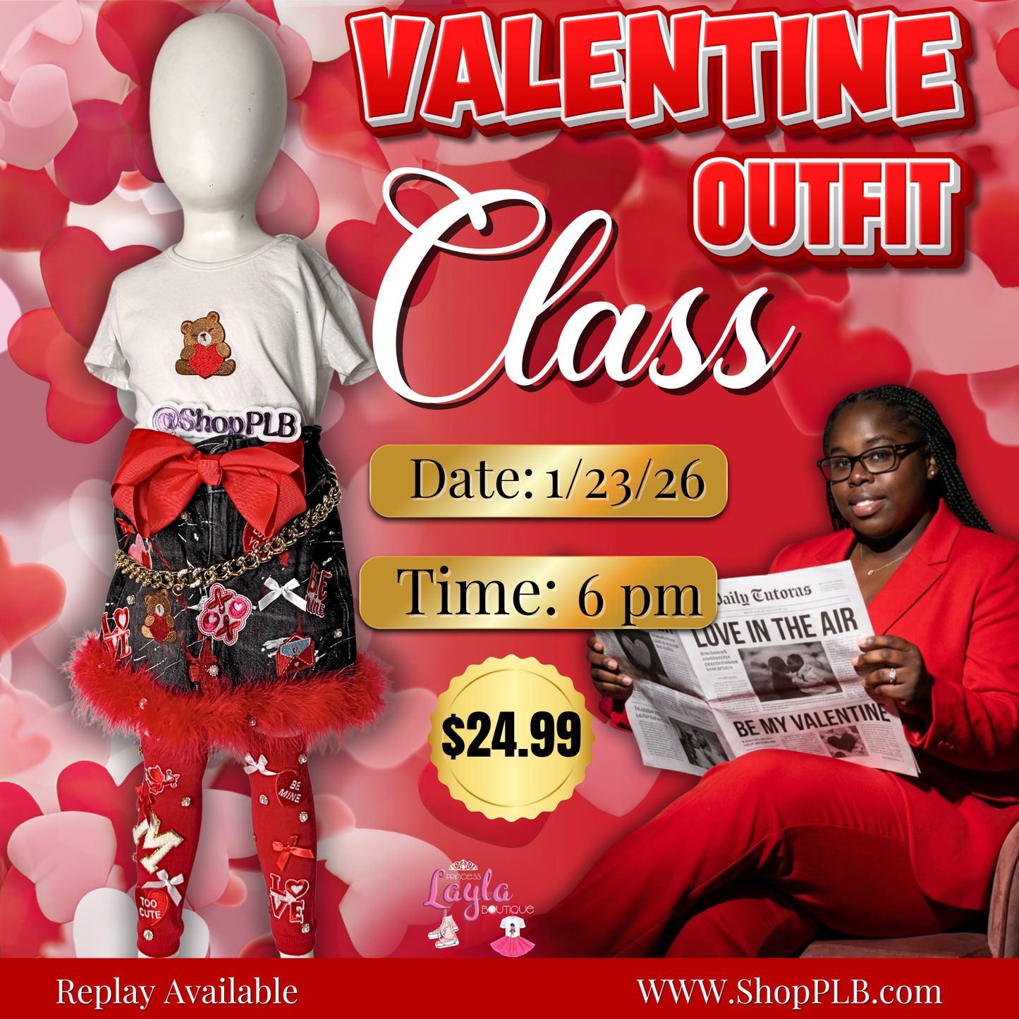 Valentines outfit Class