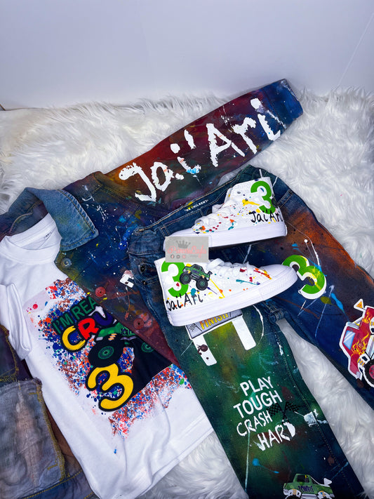 Boy Custom Denim Converses