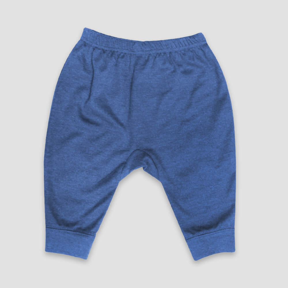 Baby Jogger Pants – Polyester Cotton Blend Denim Heather - LG3605DH - The Laughing Giraffe®