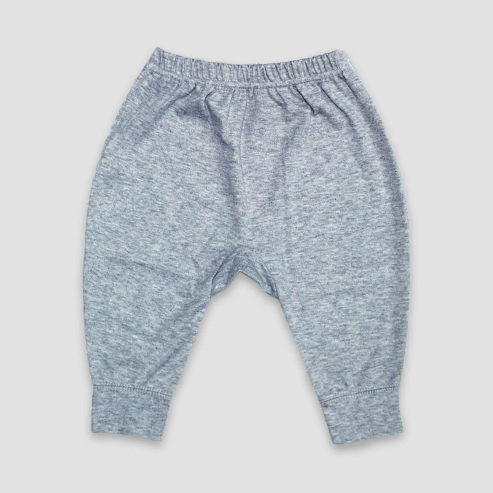Baby Jogger Pants – Polyester Cotton Blend Heather Gray - LG3605H - The Laughing Giraffe®