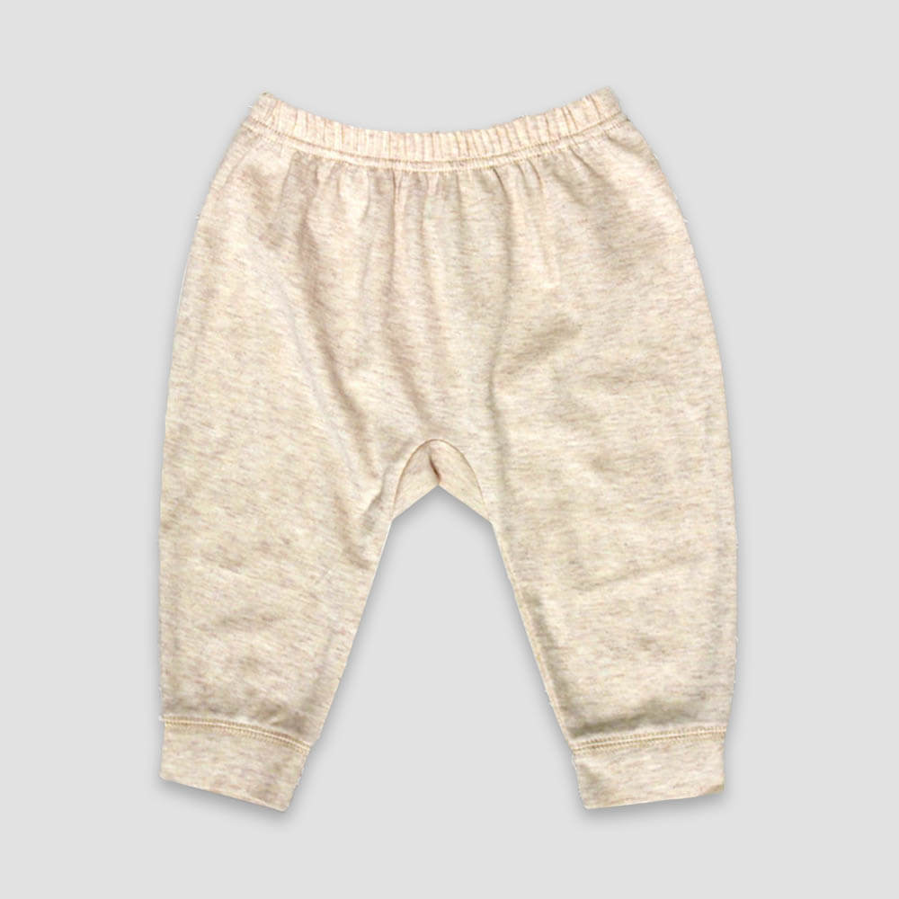 Baby Jogger Pants – Polyester Cotton Blend Oatmeal - LG3605O - The Laughing Giraffe®
