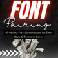Font Paring EBook