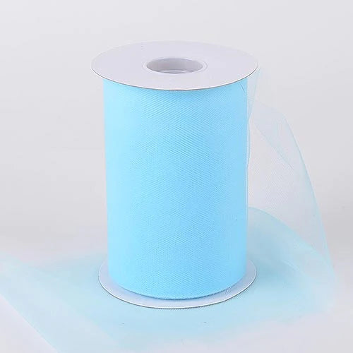 Light Blue 6" tulle fabric