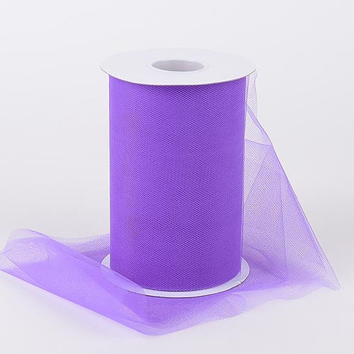 Purple 6" tulle fabric