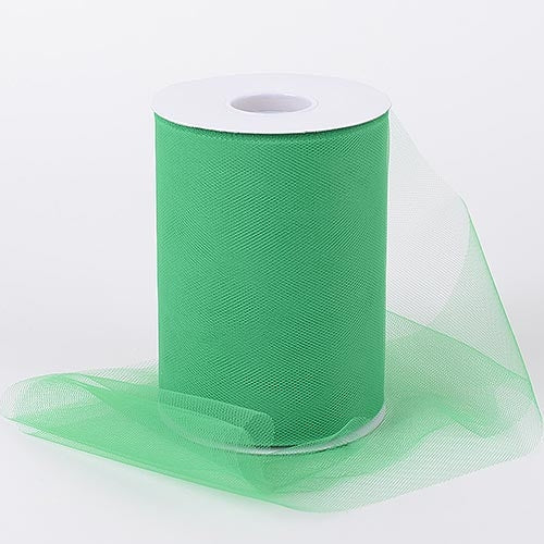 Emerald 6" tulle fabric