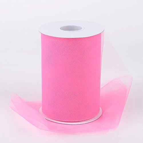 Fuchsia 6" tulle fabric