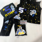 Custom Denim Shorts set