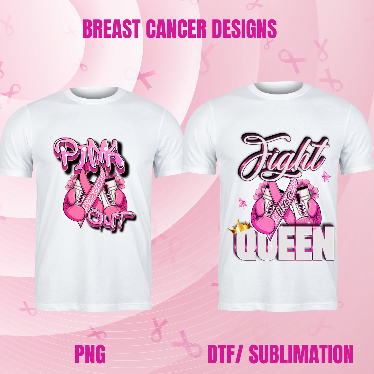 Breast Cancer Awareness PNG Bundle