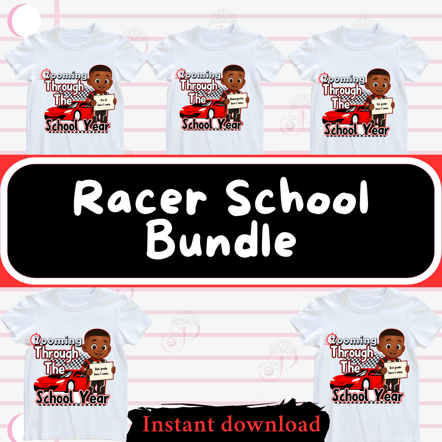 Racer Kid School Bundle