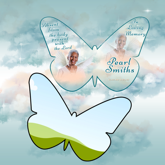 Butterfly Memorial Pin