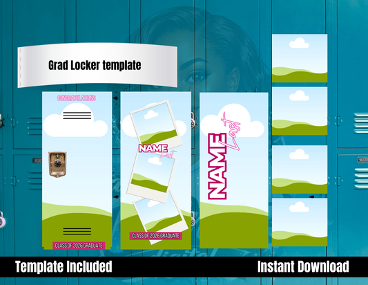 Grad Locker Template