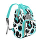 Blue Leopard Diaper bag
