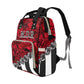 Copy of Roses and Stripes Diaper bag