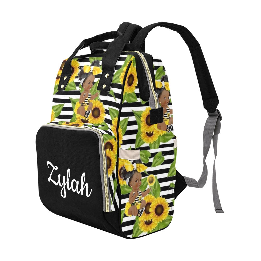 Sunflower Diaper Bag