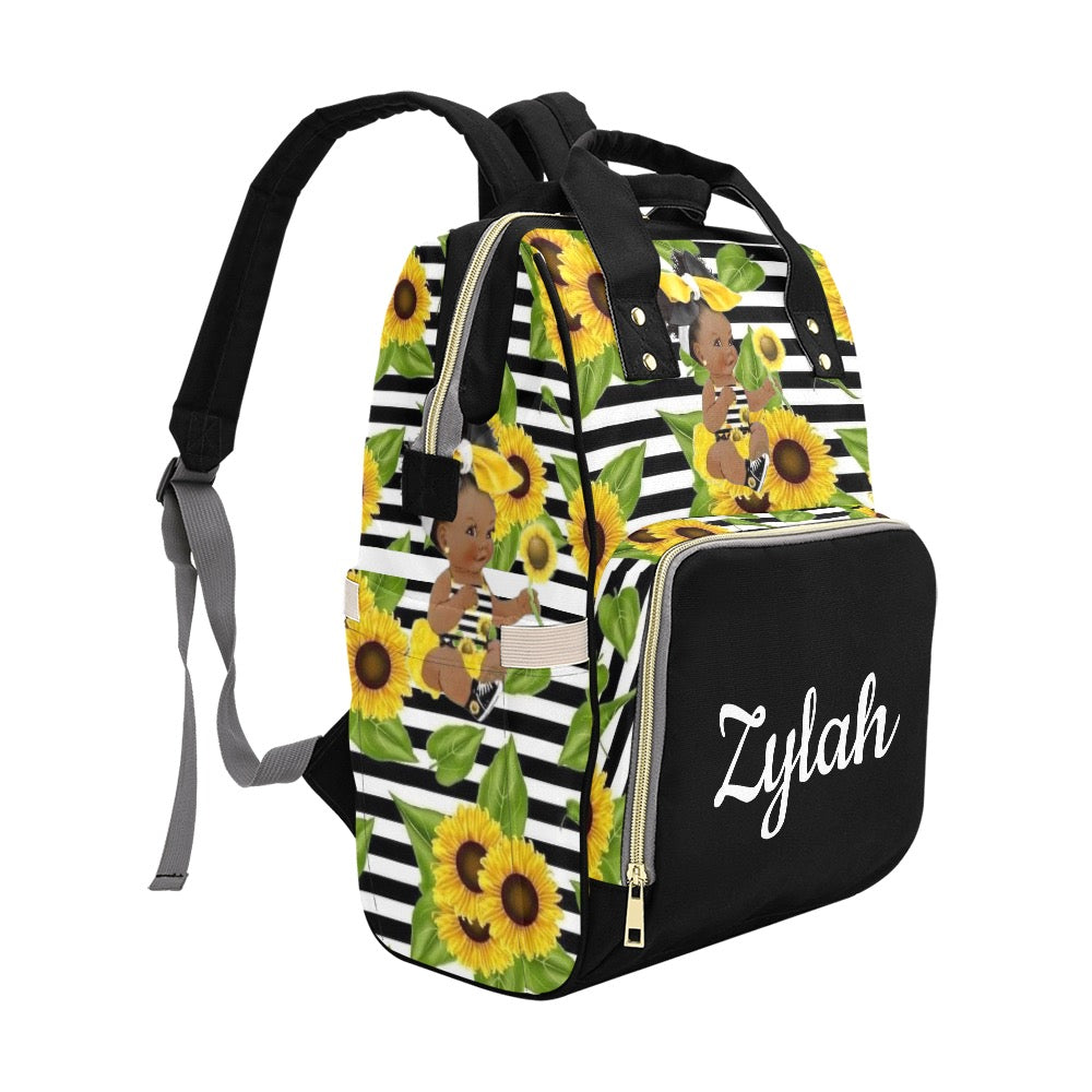 Sunflower Diaper Bag