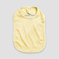 Baby Bibs With Velcro Closure – 2 Ply – Polyester Cotton Blend Yellow - LG3462P - The Laughing Giraffe®